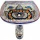 Mexican Talavera Pedestal Sink LM10